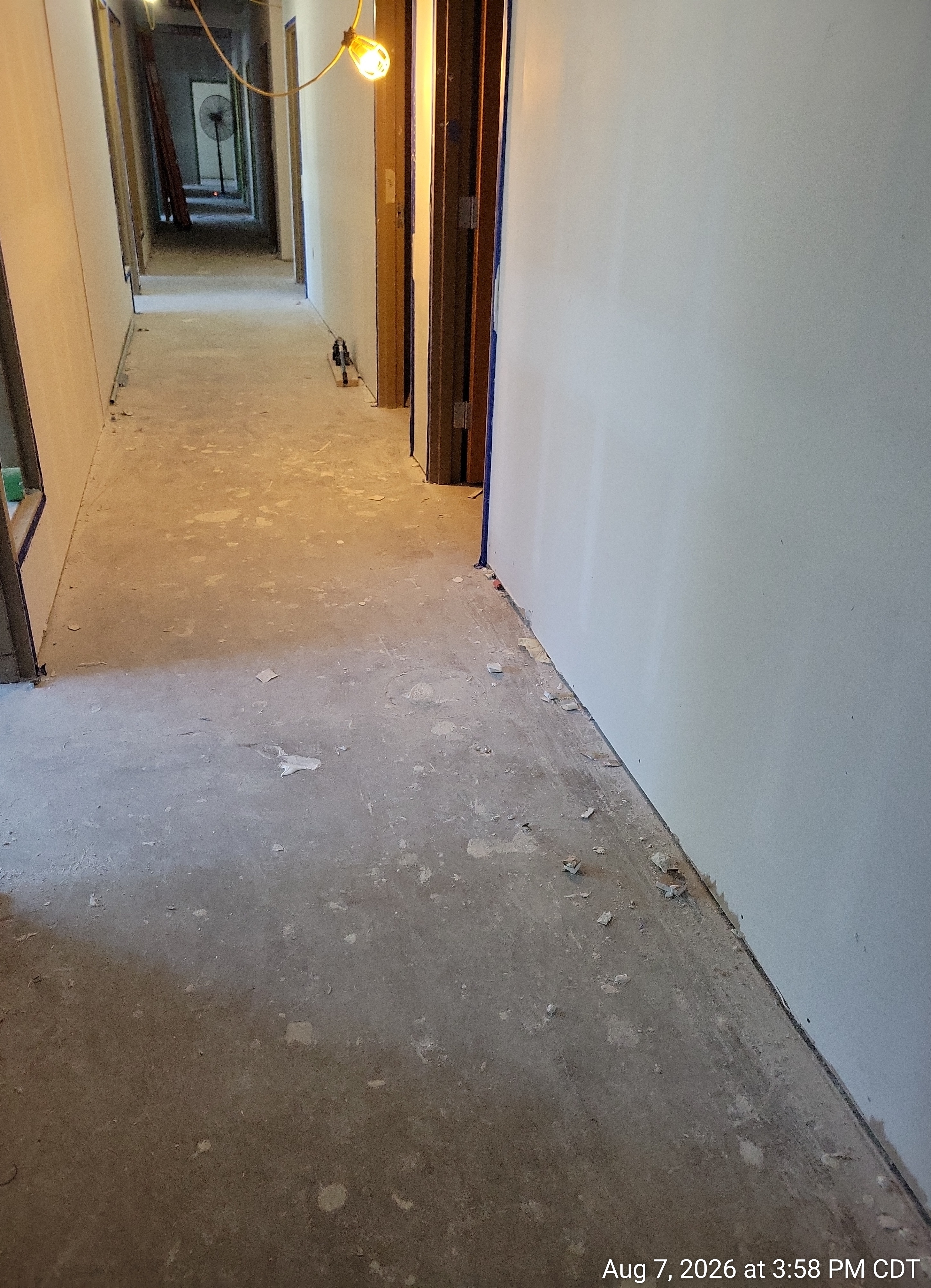 Third floor hallway