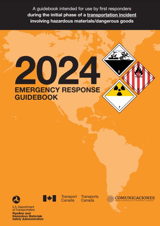 2024 Emergency Response Guidebook Cover