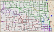 North Dakota Travel Information Map