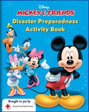 Front Page of Mickey and Friends Activity Book