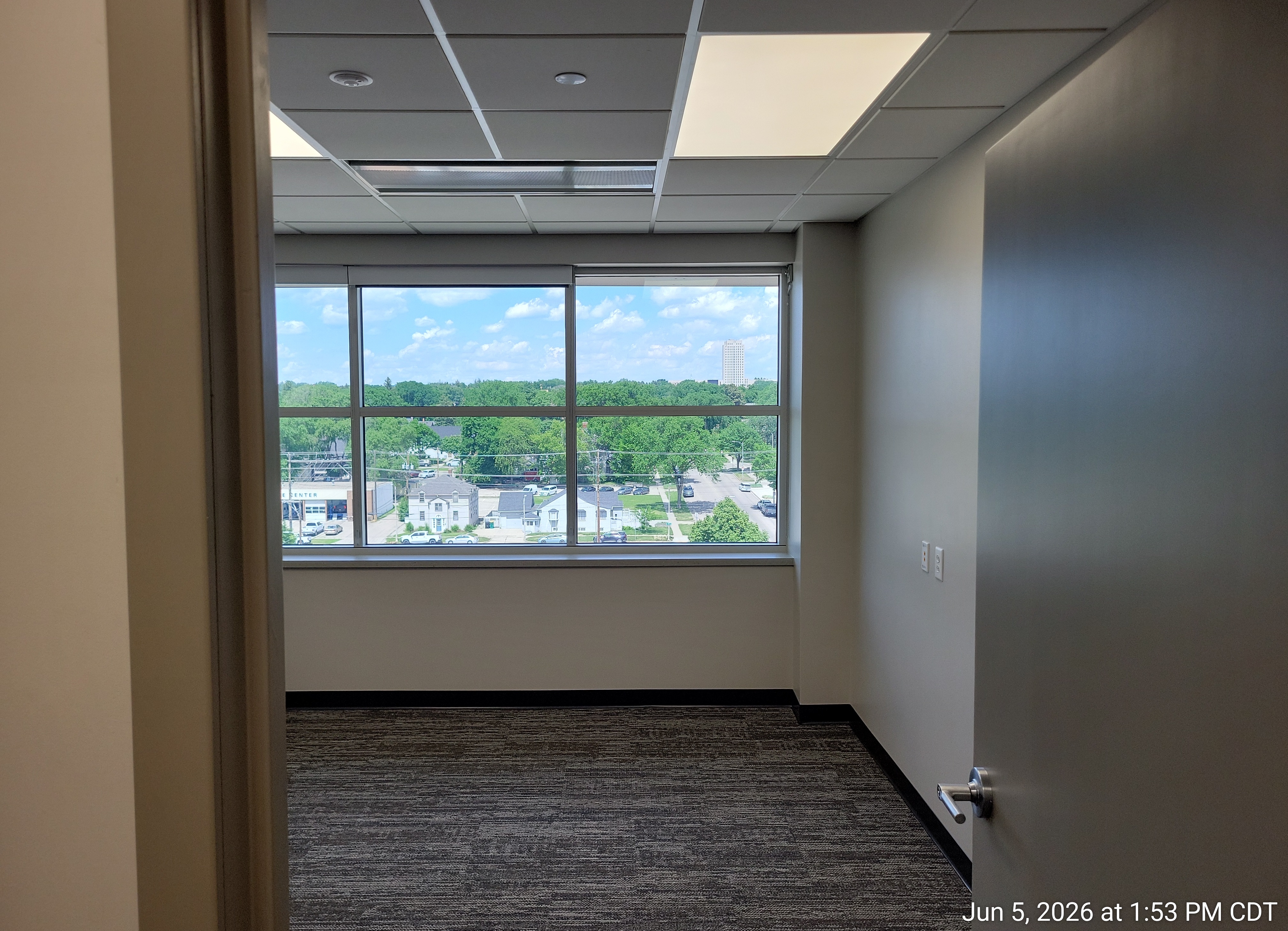Sixth floor office view