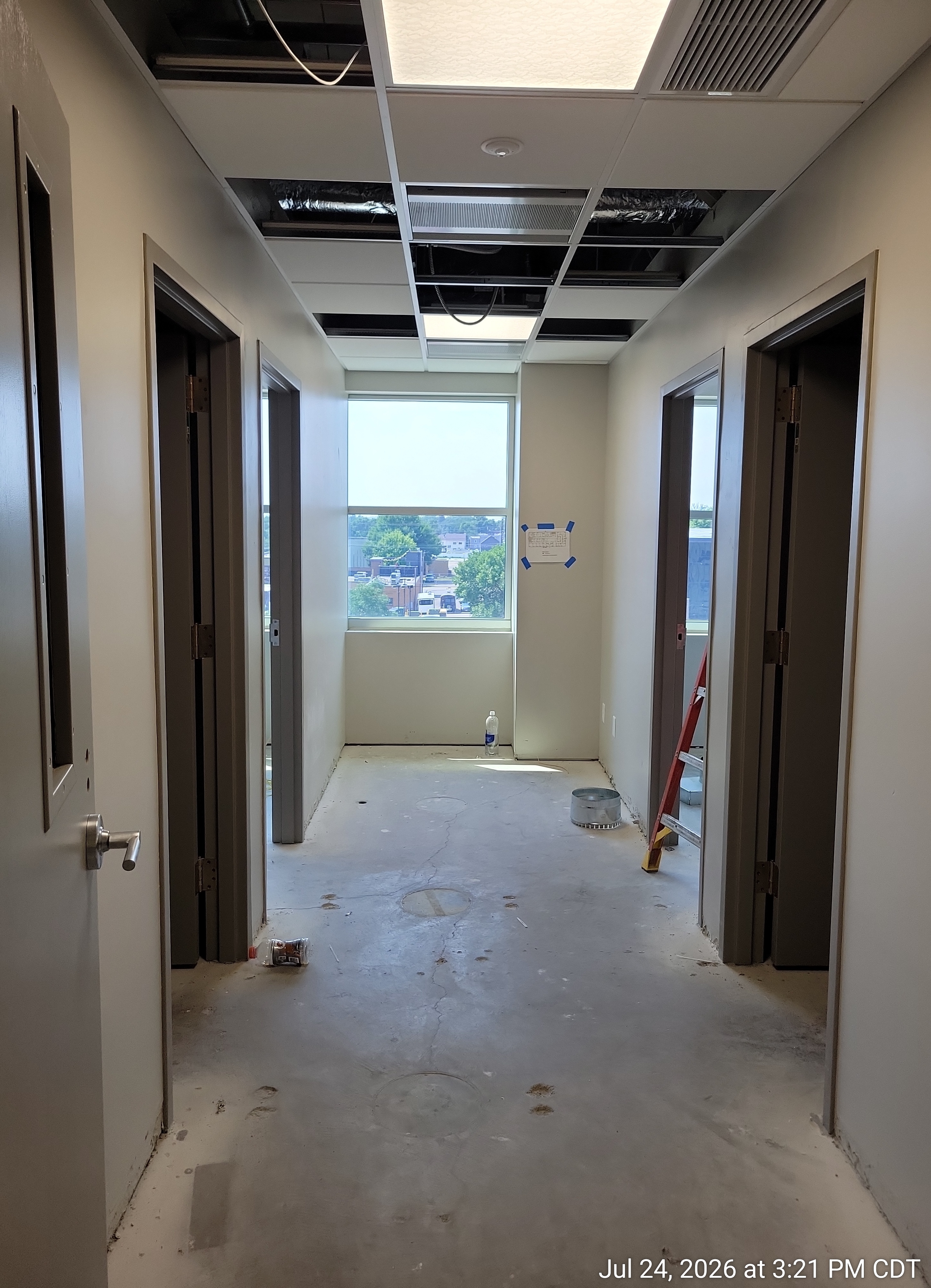 Fourth floor hallway