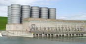 Garrison Dam on the Missouri River near Pick City, ND