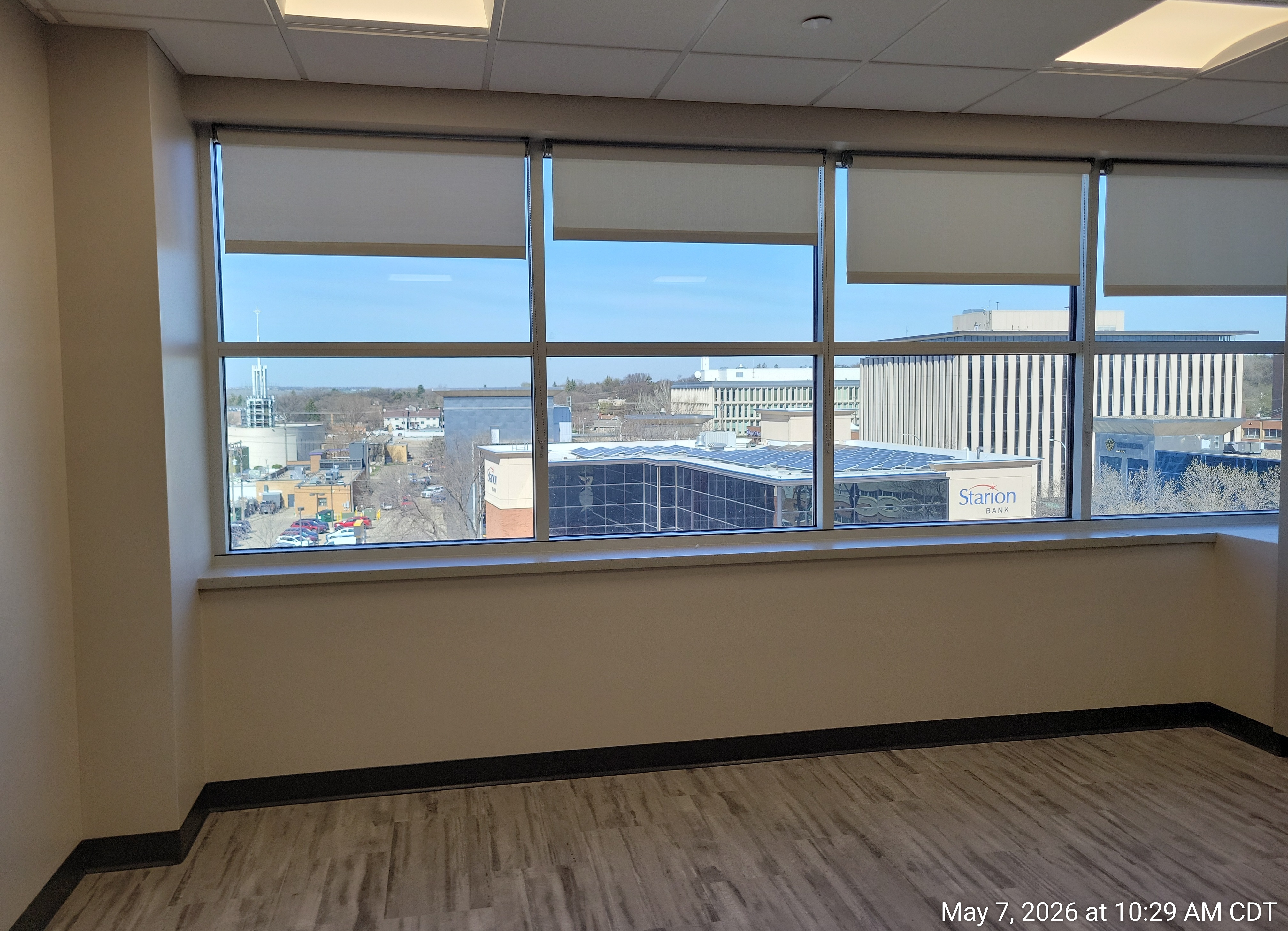 Fifth floor west view