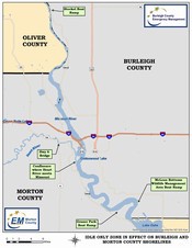 Map of Idle Only Restriction Area