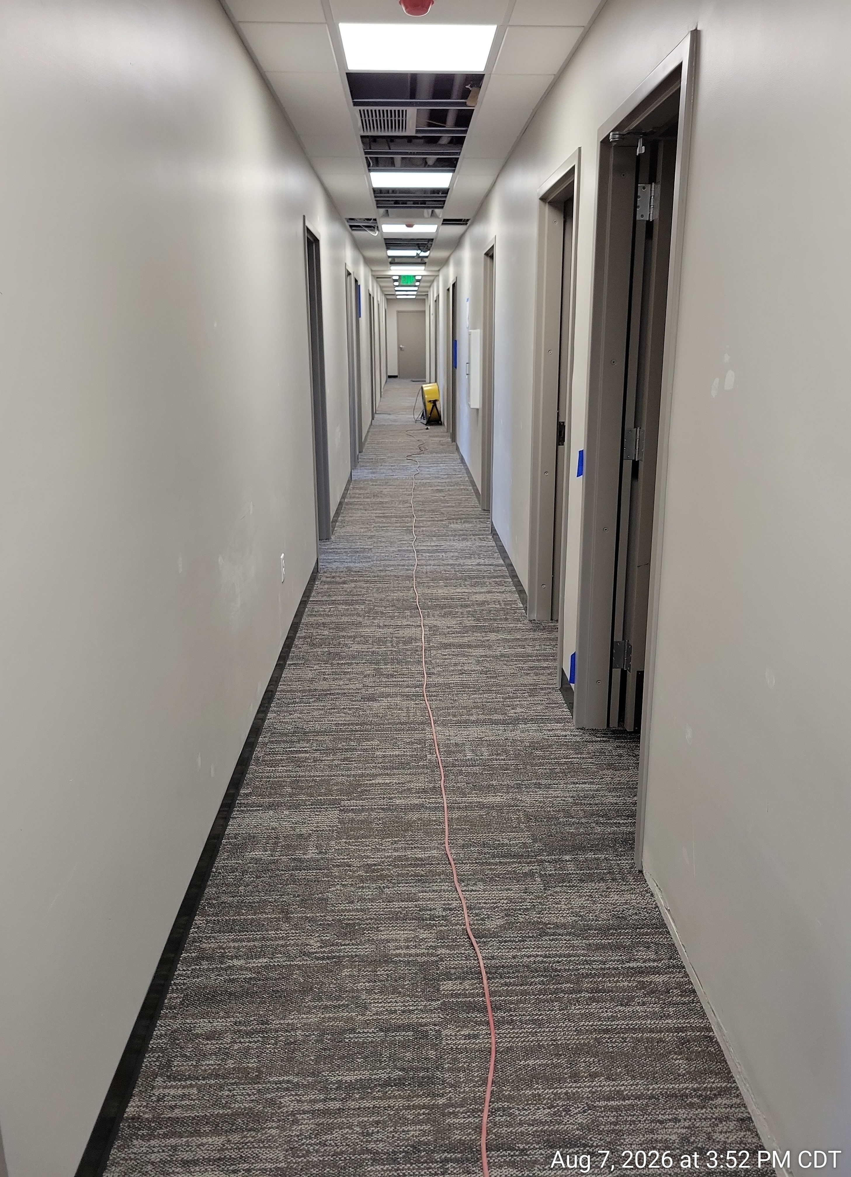 Fourth floor hallway